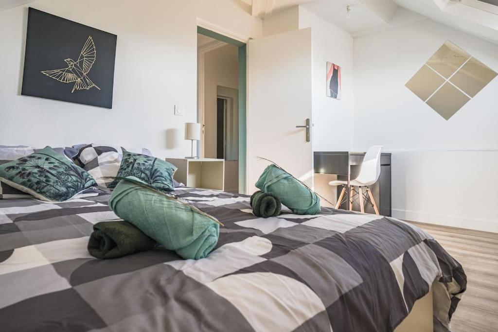 Le Saphir - 20Min From Paris & Cdg Airport - 2 Bathrooms - 2 Desks Drancy Exteriér fotografie